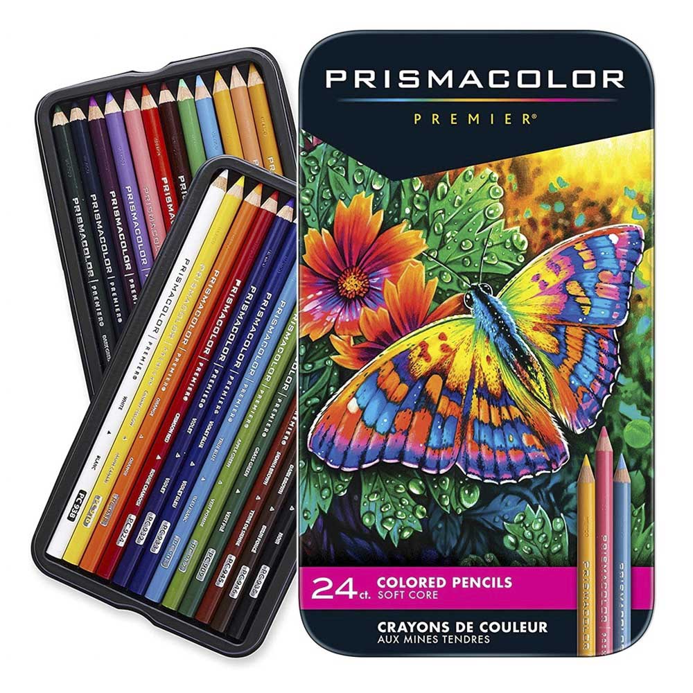 CRAYON DE MADERA PRISMACOLOR PREMIER 24 COLORES