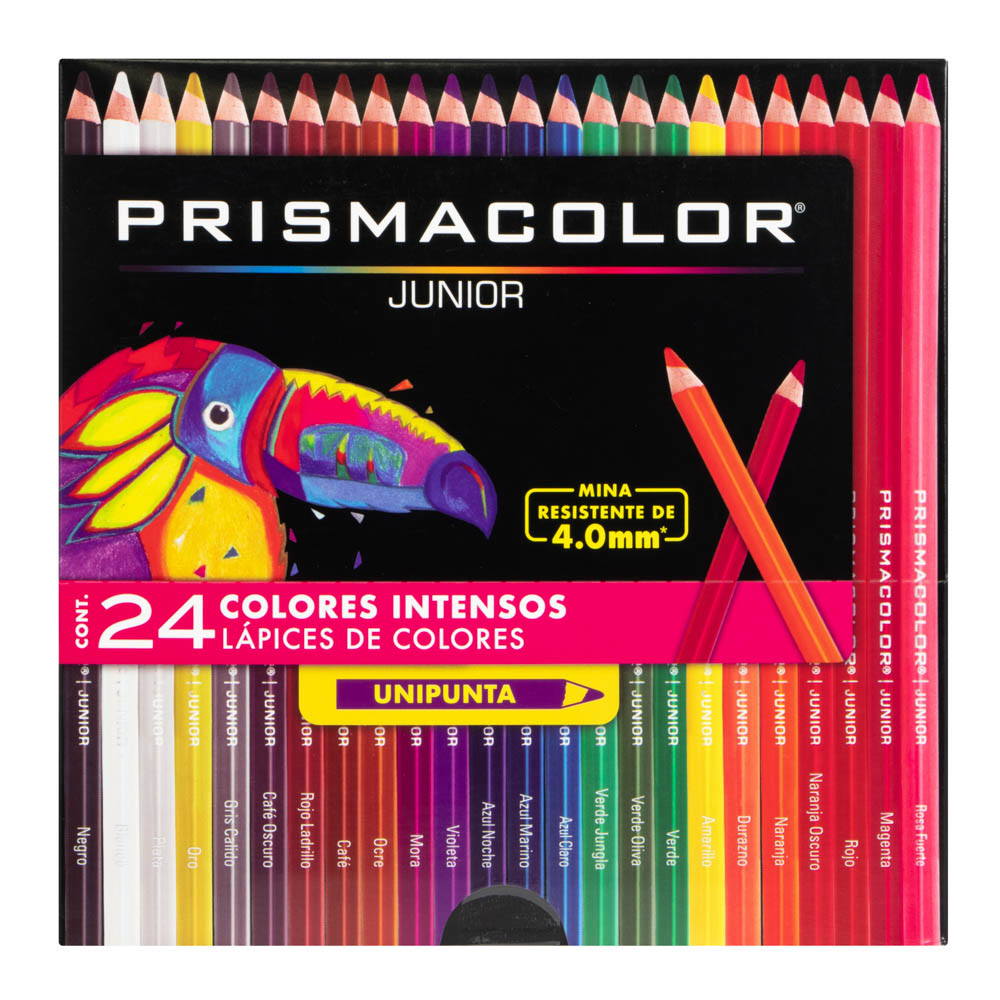 CRAYON DE MADERA PRISMACOLOR ESCOLAR 24 COL. LARGO