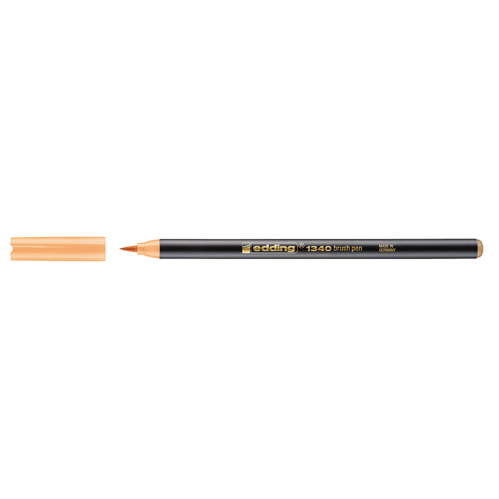 MARCADOR EDDING 1340 P/PINCEL 16 NARANJA CLARO