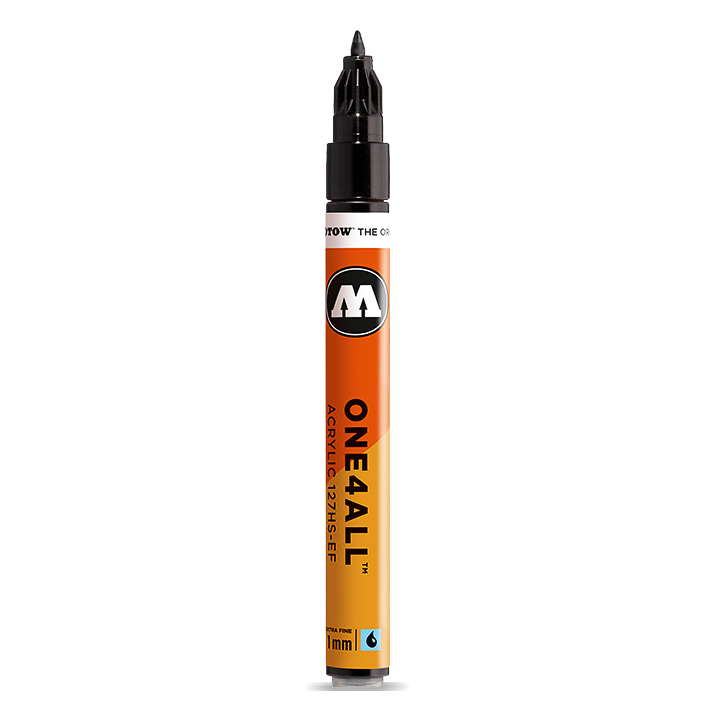 MARCADOR MOLOTOW ONE4ALL 1MM 180 SIGNAL BLACK