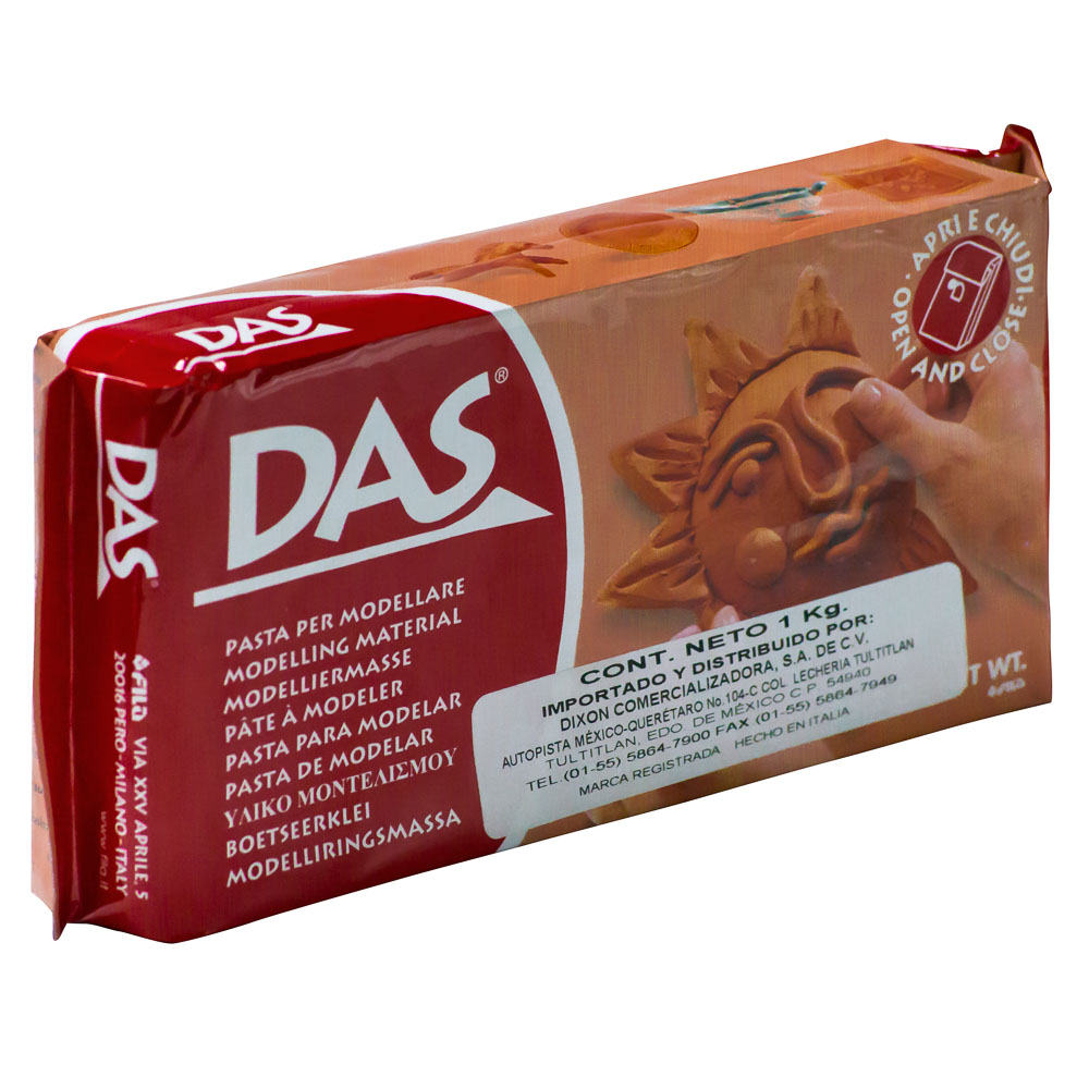 MASA MOLDEABLE DAS DE 1 KILO TERRACOTA