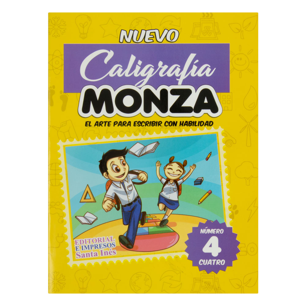 CUADERNO DE CALIGRAFIA MONZA # 4