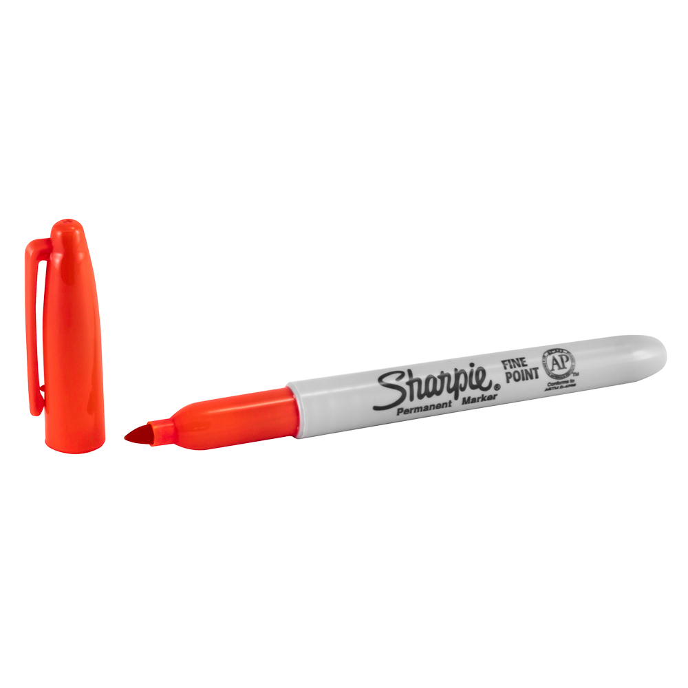 MARCADOR PERMANENTE SHARPIE P/FINA 30052 ROJO