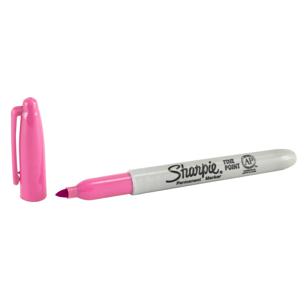 MARCADOR PERMANENTE SHARPIE P/FINA 32089 ROSADO