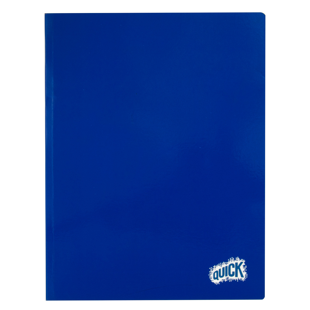 CUADERNO ULTRA PEGADO QUICK 7.5"X9.75" 100H CUADROS