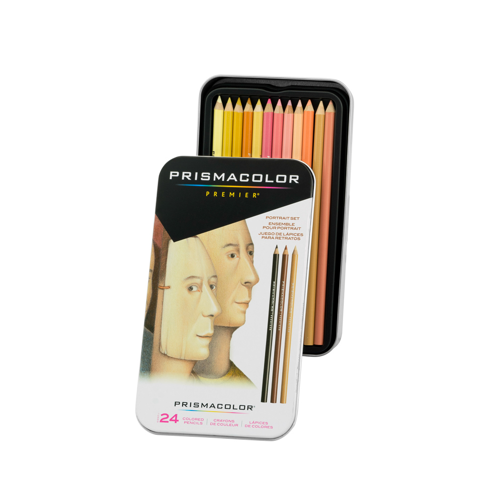 CRAYON DE MADERA PRISMACOLOR 25085 RETRATO 24 COL.