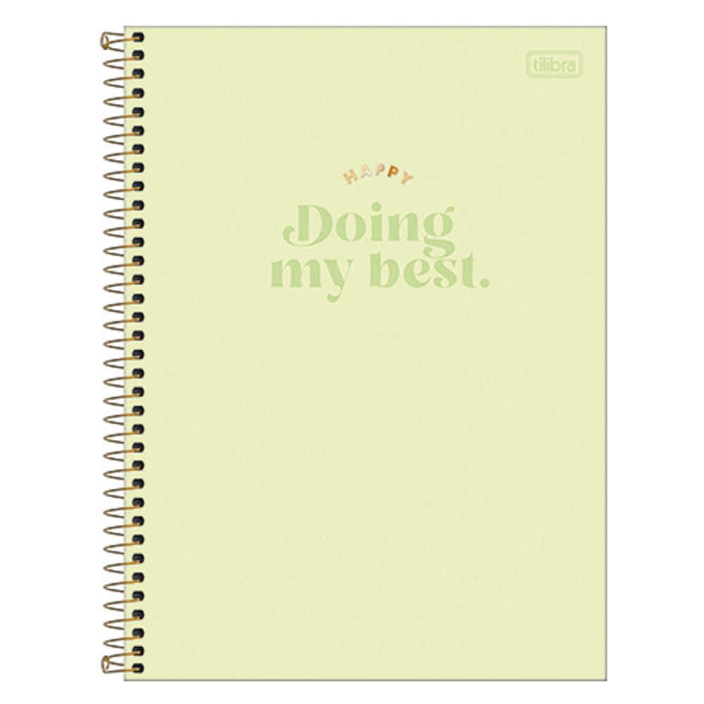 CUADERNO CON ESPIRAL TILIBRA 305448 T DURA 160H HAPPY (20)