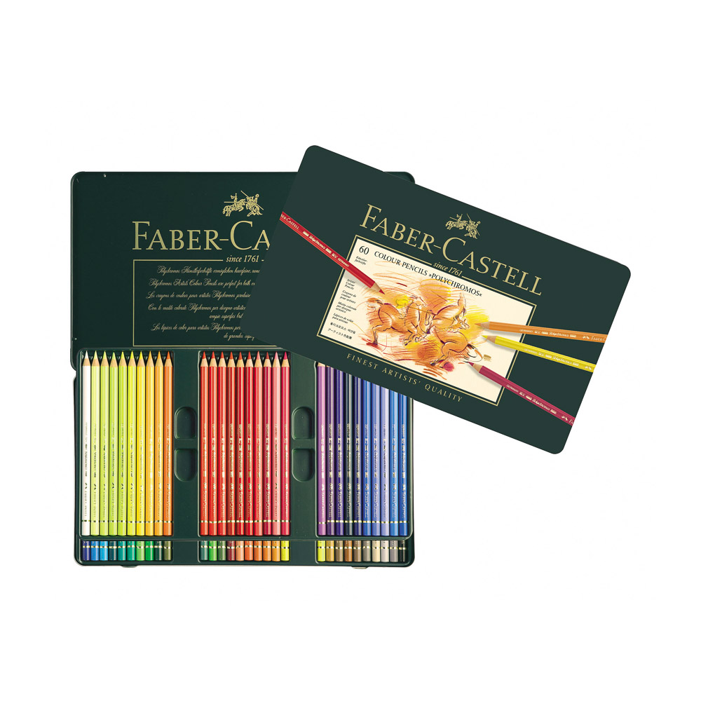 CRAYON DE MADERA FABER CASTELL POLYCROMOS 110060 60 COL