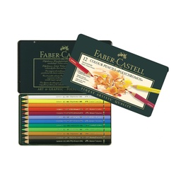 [51631] CRAYON DE MADERA FABER CASTELL POLYCROMOS 110012 12 COL