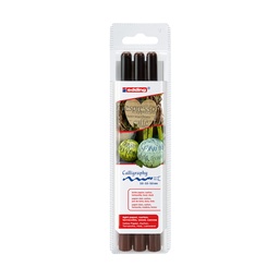 [13778-CAFE] MARCADOR CALIGRAFICO EDDING 1255 EST. X3 CAFE