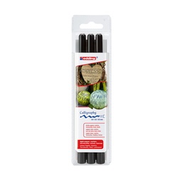 [13778-NEGRO] MARCADOR CALIGRAFICO EDDING 1255 EST. X3 NEGRO