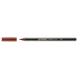 [15759-7] MARCADOR EDDING 1340 PUNTA PINCEL 7 CAFE