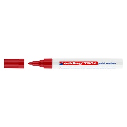 [13872-ROJO] MARCADOR EDDING PERMANENTE 790 GRUESO ROJO (40X10)