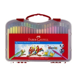 [17338] MARCADORES EN ESTUCHE FABER CASTELL 48 COLORES