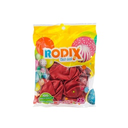 [53438] GLOBO RODIX NO. 9 BX25 ROJO 