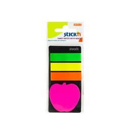 [12142] BANDERITAS STICKN 21475 BANDERITAS + MANZANA