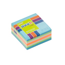 [13463] BLOCK STICKN 21535 2"X2" MINI CUBO NEON TONOS CELESTES
