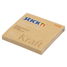 [16300] BLOCK STICKN 21639 3"X3" KRAFT