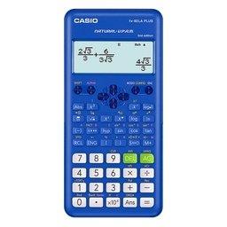 [12513] CALCULADORA CIENTIFICA CASIO FX-82LA PLUS-BU/LA PLUS-2-BU 252 FUNC. AZUL