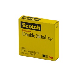 [11171] CINTA ADHESIVA SCOTCH 665 DOBLE LADO 1/2" X 25M