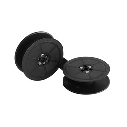 [03924-NEGRO FIJO] CINTA FAST P/MAQUINA DOB. CARRETE NEGRO FIJO