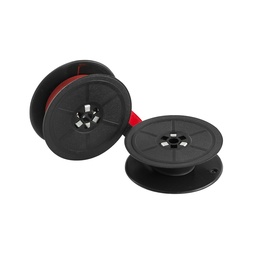 [03924-NEGRO ROJO] CINTA FAST P/MAQUINA DOB. CARRETE NEGRO ROJO
