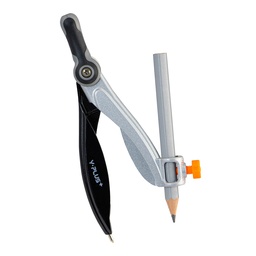 [16140] COMPAS Y-PLUS CS180400 METALICO C/LAPIZ (18X12)
