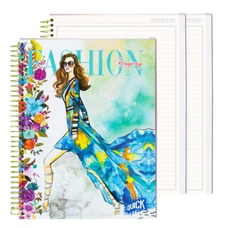 [16667] CUADERNO C/ESPIRAL QUICK 150H. T/DURA FRIENDS