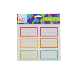 [14105-13] ETIQUETA AUTOADHESIVA P/CUADERNO FAST BX2 TEXTO 2 (144)