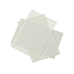 [11483] ETIQUETAS TUK-STIK C-4 REDONDA 19 MM SOBRE X 1200 U. 