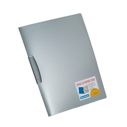 [07604-PLATA] FOLDER CLIP LATERAL BEAUTONE 4541-4 CARTA METALIC PLATA