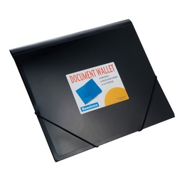 [07594-NEGRO] FOLDER ESPAÑOL BEAUTONE CARTA 3455-6 METALIC NEGRO