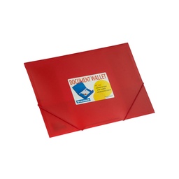 [08884-ROJO] FOLDER ESPAÑOL BEAUTONE OFICIO 3875-0  TRANS. ROJO