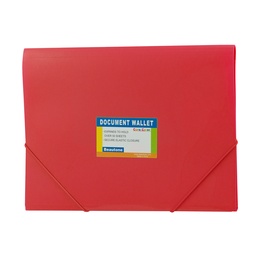 [13730-ROJO] FOLDER ESPAÑOL BEAUTONE OFICIO 4875-0 CORE OPAQUE METALIC ROJO
