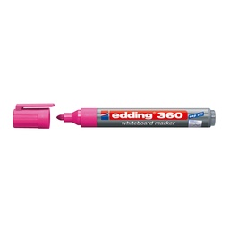 [05474-ROSADO] MARCADOR EDDING PIZARRA 360 REDONDO ROSADO