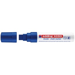 [05470-AZUL] MARCADOR P/VIDRIO EDDING 4090 P/CUADRADA 3 AZUL