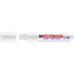 [05470-BLANCO] MARCADOR P/VIDRIO EDDING 4090 P/CUADRADA 49 BLANCO