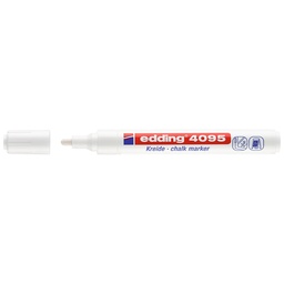[05471-49] MARCADOR P/VIDRIO EDDING 4095 P/REDONDA 49 BLANCO