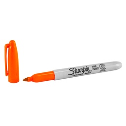 [12541-NARANJA] MARCADOR PERMANENTE SHARPIE P/FINA 30063 NARANJA