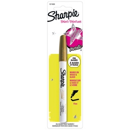 [16819-DORADO] MARCADOR PERMANENTE SHARPIE 1874888 P/FINA BASE DE ACEITE DORADO