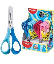 [16001043] TIJERA MAPED 472512 REFLEX 3D VIVO 12 CM (5") P/ZURDOS COLORES SURTIDOS
