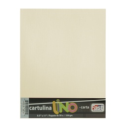[13291-100] CARTULINA LINO FAST PX50 CARTA 200GR IVORY