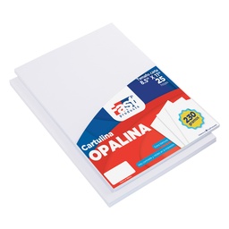 [16372] CARTULINA OPALINA FAST 230GR PX25 BLANCO CARTA