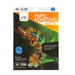 [14003] PAPEL ADHESIVO FAST CX50 CARTA 90 GRS MATTE