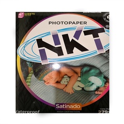 [PROD-000584] PAPEL FOTOGRAFICO NKT 260G SATINADO B3 11X14"