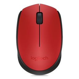 MOUSE INALAMBRICO LOGITECH M170 ROJO 
