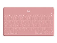 TECLADO KEYS TO GO LOGITECH ROSA 
