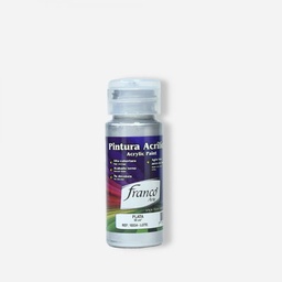 [18034] PINTURA ACRILICA 60 ML. 034 PLATA FRANCO ARTE