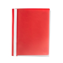 [10625-ROJO] FOLDER PLASTICO FAST CARTA ROJO