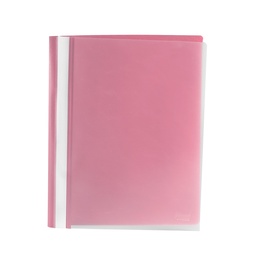 [10625-ROSADO] FOLDER PLASTICO FAST CARTA ROSADO